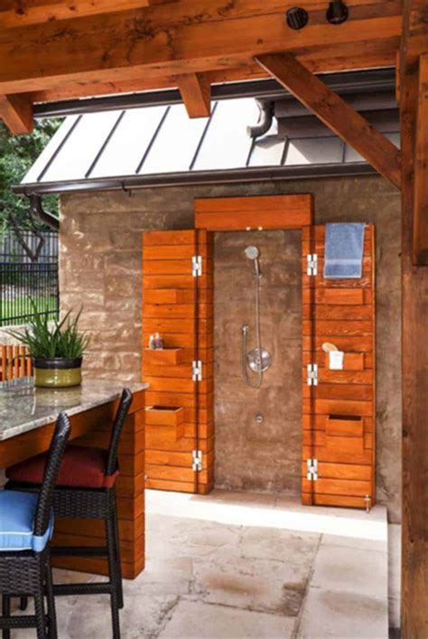 8 Fabulous Outdoor Shower Ideas For Your Outdoor Bathroom