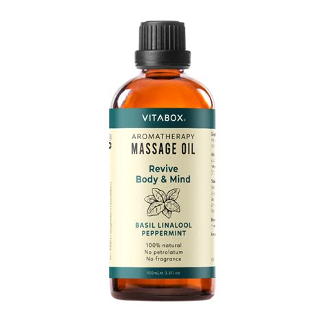 Dầu Massage Revive Aromatherapy Body Massage Oil Vitabox