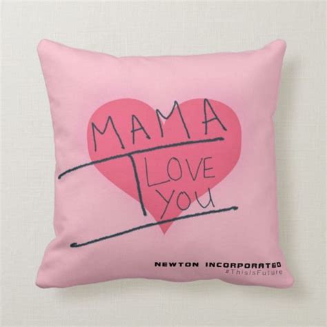 Mama I Love You Pillow Zazzleca Mothers Day Presents Mothersday