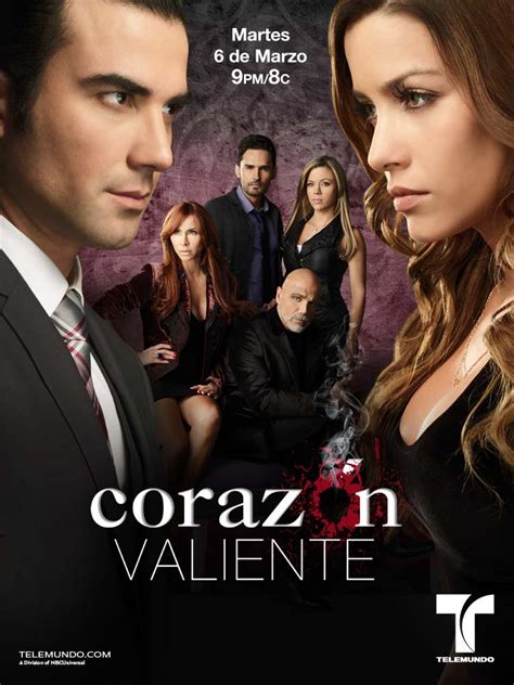 Sinopsis Y Poster De La Telenovela Corazón Valiente Más Telenovelas