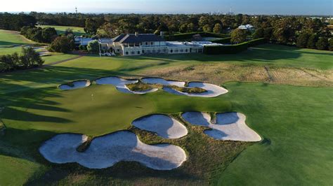 Royal Melbourne Golf Club Austadiums