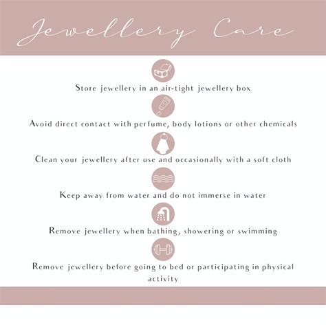 Jewellery Care Asteria Jewellery Sa