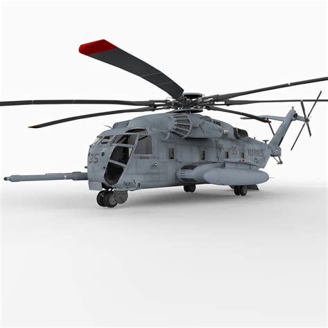 Ch 53e Super Stallion Helicopters 3d Model