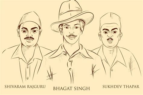 Bhagat Singh Rajguru Sukhdev The Trio Attained Martyrdom On 23rd