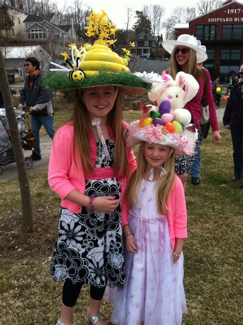 GIrls in their Easter Bonnets at the Easter Parade | Easter bonnet, Easter parade, Easter fun