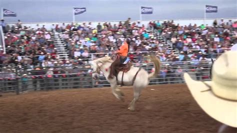 Ky Gripps Winning Womens Bronc Ride Championship Ranch Bronc Riding Wrca Youtube