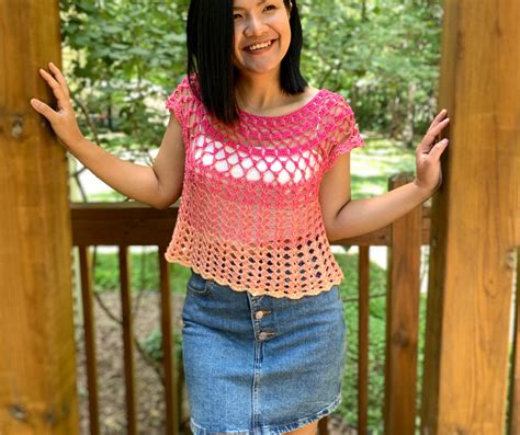 Crochet Lace Top For Summer Knitcroaddict