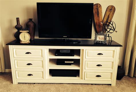 Old Dresser Turned Into Tv Stand Console Cece Cadwells Chalk Paint