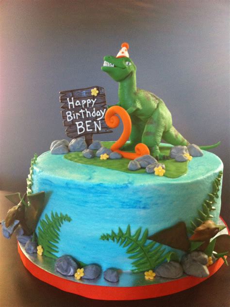 T Rex Birthday Cake This Was A Cake I Made For A Little Boy Who Loves