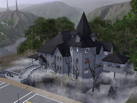 The Sims Resource Gothic Manor Living On The Edge