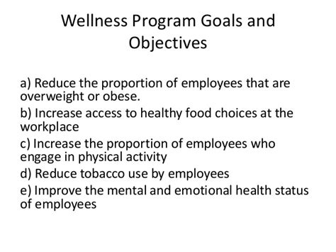 Wellness Program