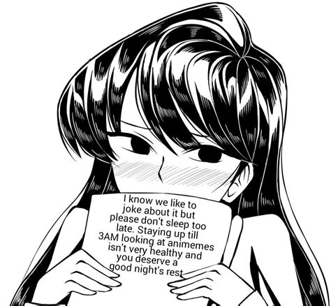 Komi San Speaks The Truth Anime Memes Funny Komi San Anime Meme Face