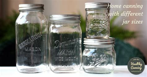 Succulents (any shape, size, color of your choosing. Jar Sizes - Healthy Canning