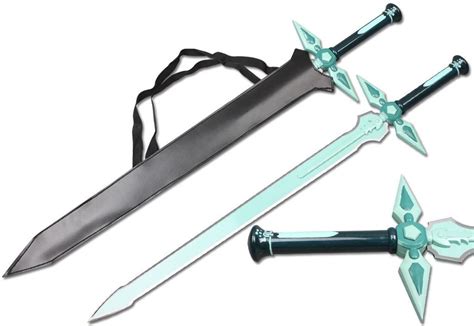 Sword Art Online Dark Repulser Kirito Kirigaya Kazuto Green Sao Steel