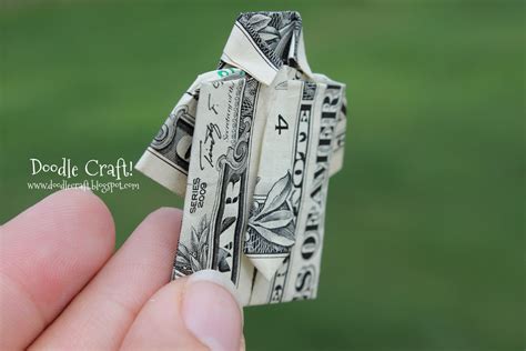 Origami Money Folding Shirt And Tie