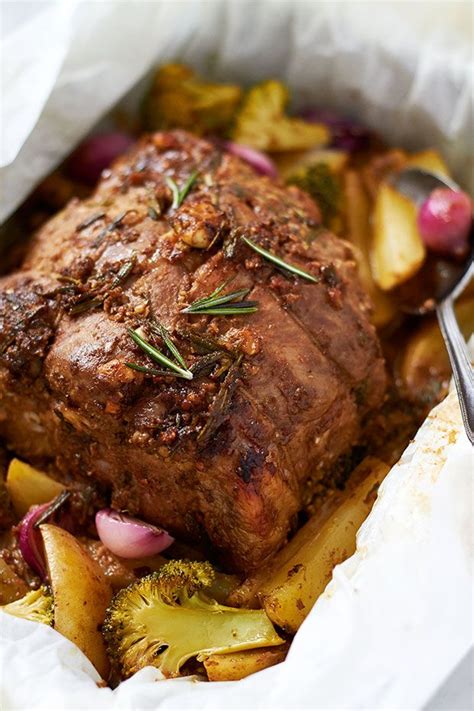 Try these pork loin recipes for everything from a delicious sunday roast to a dinner party main. Baked Pork Loin and Veggies In parchment | Baked pork loin, Slow cooked pork loin, Pork recipes