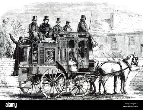 Victorian Horse Drawn Omnibus Hi Res Stock Photography And Images Alamy