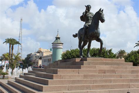 Alexandria Egypt Statue Of Alexander The Great Ben Snooks Flickr