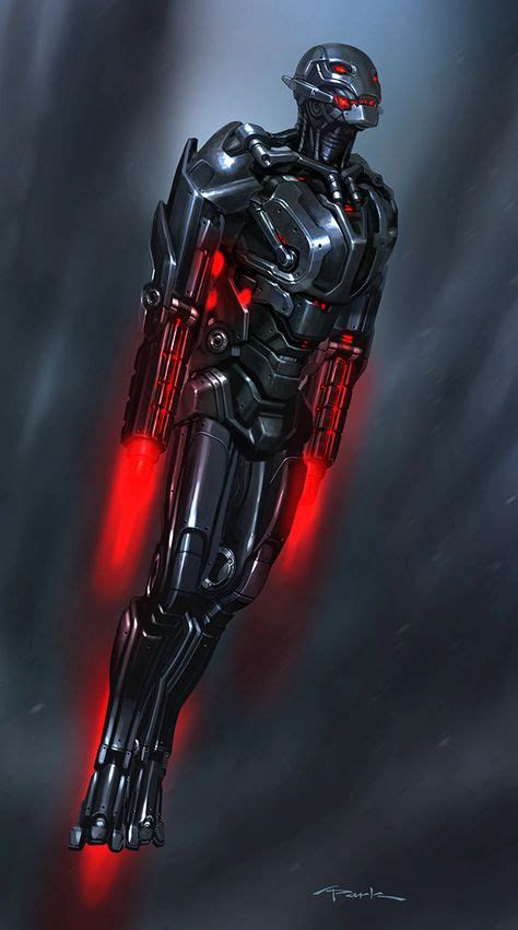 Ultron Drone Avengers Age Of Ultron Concept Art By Andy Park With