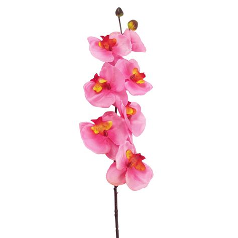 Long Stemmed Eco Orchid Stem Artificial Fake Flowers Phalaenopsis