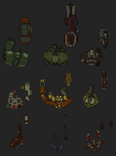 Top Down Sci Fi Shooter Characters 20 Pixel Art Top Down Game 2d