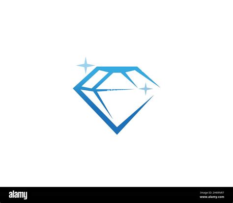 Creative Abstract Diamond Logo Design Vector Symbol Illustration Stock