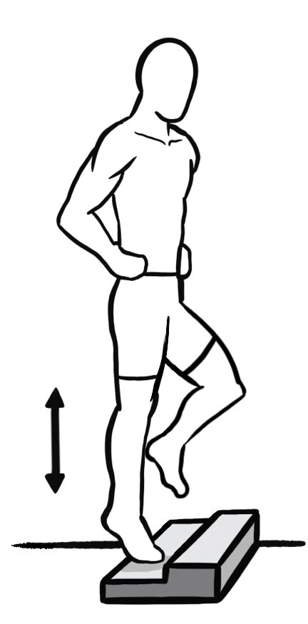 One Leg Calf Raises How To Do Properly Muscles Worked