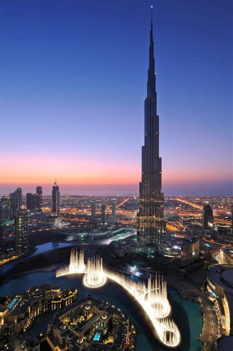 Burj Khalifa Dubai United Arab Emirates Emiratos Árabes Unidos