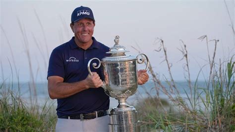 PGA Championship Phil Lefty Mickelson A Major Champion At 50 And