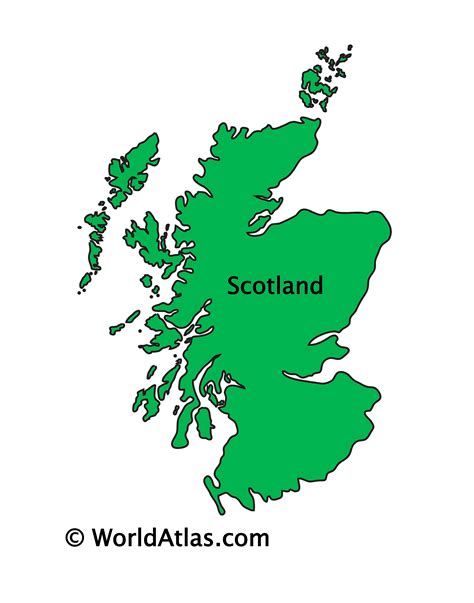 Scotland Maps And Facts World Atlas