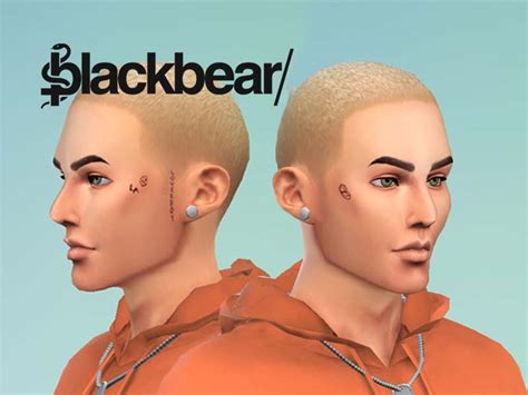 The Sims Resource Blackbear Face Tattoos