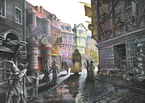 Diagon Alley By Katarzyna Kmiecik On Deviantart
