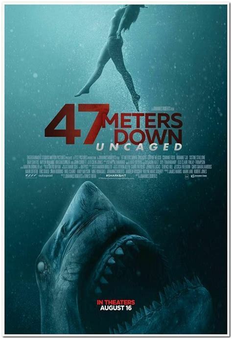 A group of backpackers diving in a ruined underwater city discover that they have stumbled into the territory of the ocean's deadliest shark species. New item in stock!! 47 METERS DOWN UNCAGED - 2019 ...