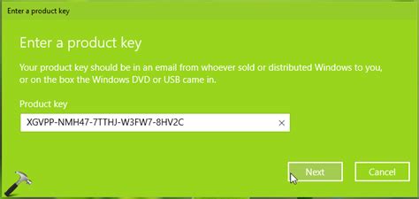 Activate Windows Enterprise 10 Click Change Product Key To Enter A