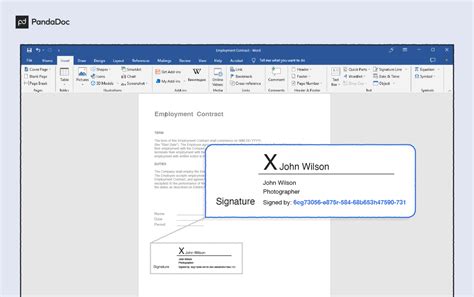 How To Create An Electronic Signature In Microsoft Word 2022 Overview