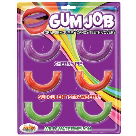 gum job gummy teeth cover💋oral sex candy edible fruit flavored deep throat bj ebay