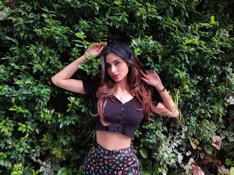 Mouni Roy Looks Sexy In Crop Top And Mini Skirt Look At Her Drop Dead Gorgeous Pics News18