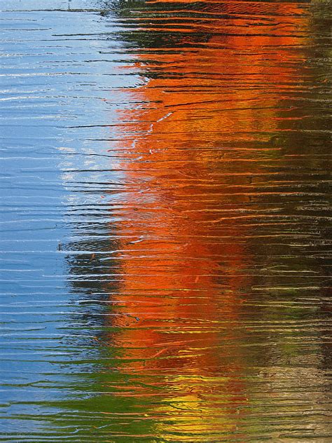 Abstract River Reflections Photograph By Gill Billington Fine Art America