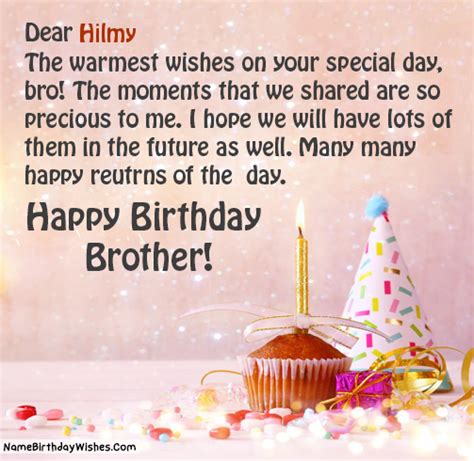 Edit birthday images with name and photo of the birthday celebrant. Names Picture of hilmy is loading. Please wait.... | Happy ...