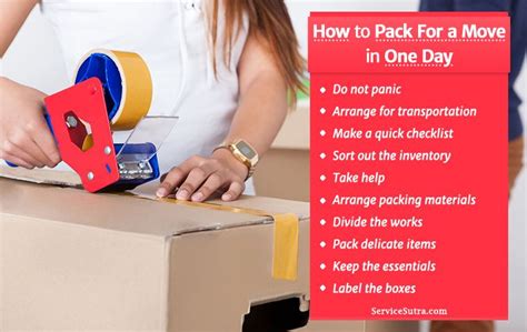 Moving Your House Today Or Tomorrow And Wondering How To Pack And Where