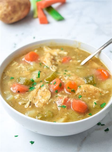 This recipe was the best. Instant Pot Creamy Herbed Chicken Stew (Whole30 Paleo ...