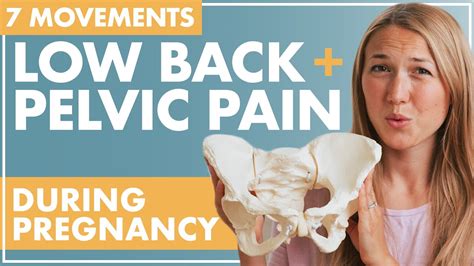 Movements To Relieve Pelvic And Back Pain During Pregnancy How To Align Pelvis During