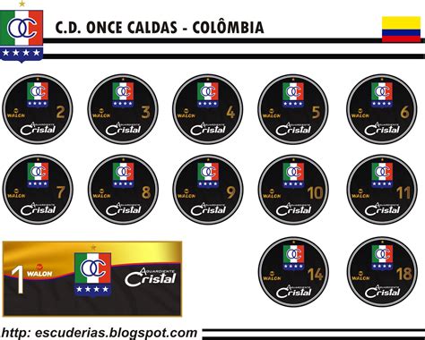 Once caldas s.a., manizales (manizales, caldas). escuderias: Once Caldas - Colômbia