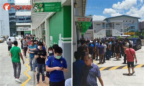 Operating hours closed until further notice: Grab centre at Sin Ming closed after crowd of drivers turn ...