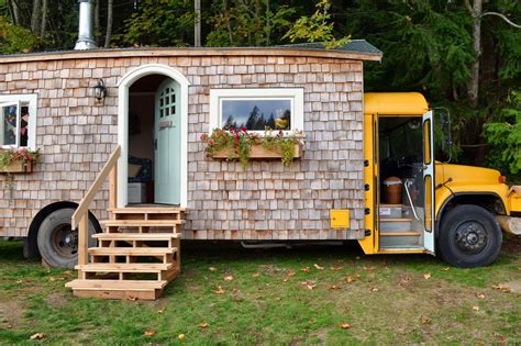 How To Convert A School Bus Into A Tiny House