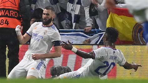 Watch Benzema Nets Sensational Hat Trick For Real Madrid In Champions