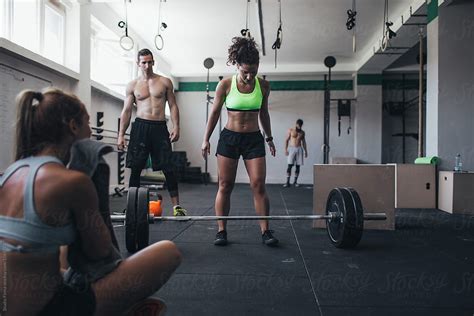 Group Workout In The Gym By Stocksy Contributor Studio Firma Stocksy