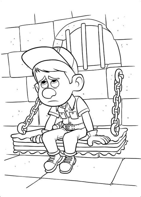 Sad Felix Coloring Page Free Printable Coloring Pages For Kids