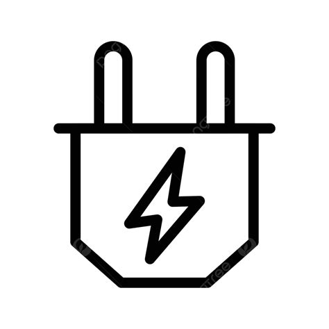 Plugin Equipment Icon Electrical Vector Equipment Icon Electrical