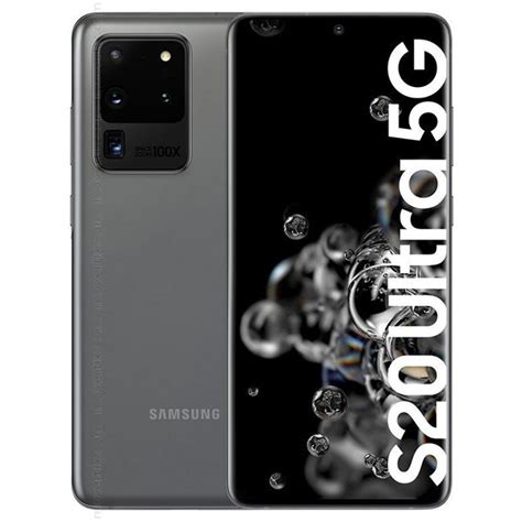 Samsung Galaxy S20 Ultra 5g In Grau Mit 128gb Und 12gb Ram Sm G988b